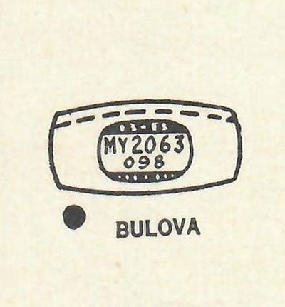 BULOVA - Cushion 20.6mm x 9.8mm