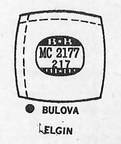 BULOVA & ELGIN : MULTIPLE MODELS - Cushion 21.7mm x 21.7mm