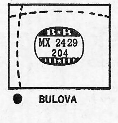 BULOVA : DUO WIND D & ELGIN, LONGINES - Rectangle 24.2mm x 20.4mm