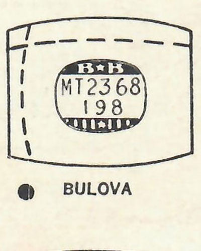 BULOVA : MULTIPLE MODELS - Tonneau 23.6mm x 19.8mm