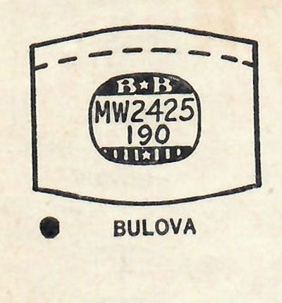BULOVA - Tonneau 24.2mm x 19.0mm DUREX