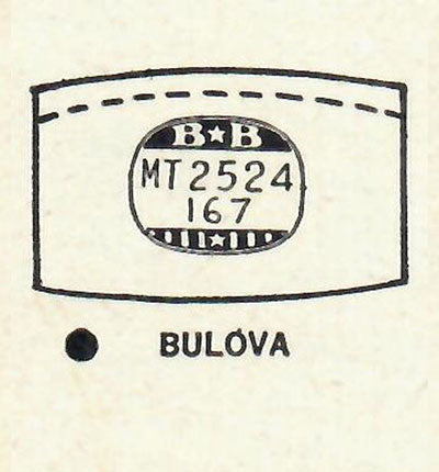 BULOVA : KIRKWOOD - Tonneau 25.2mm x 16.7mm