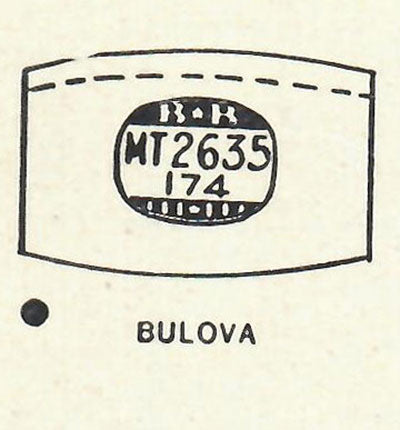BULOVA - Tonneau 26.3mm x 17.4mm