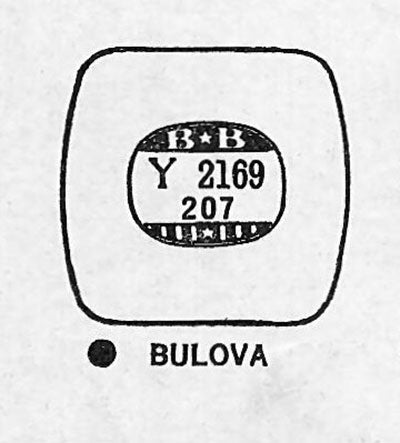 BULOVA : HIS EXCELLENCY YY - Tonneau w/Radius Corners 21.6mm x 20.7mm