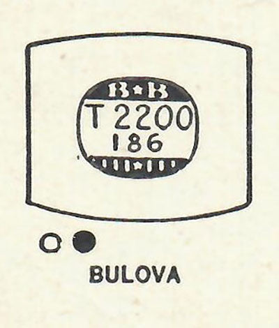 BULOVA - Tonneau 22.0mm x 18.6mm