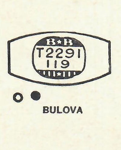 BULOVA - Tonneau 22.9mm x 11.9mm DUREX