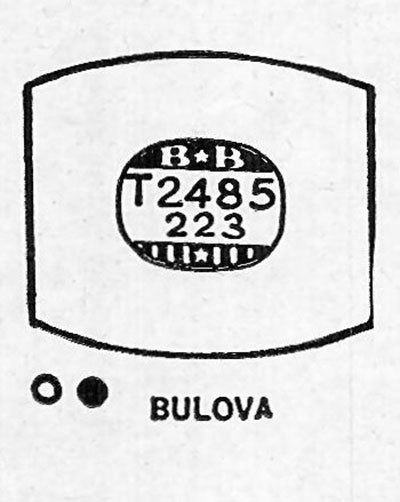 BULOVA - Tonneau 24.8mm x 22.3mm DUREX