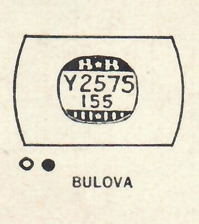 BULOVA : PRESIDENT - Tonneau 25.7mm x 15.5mm