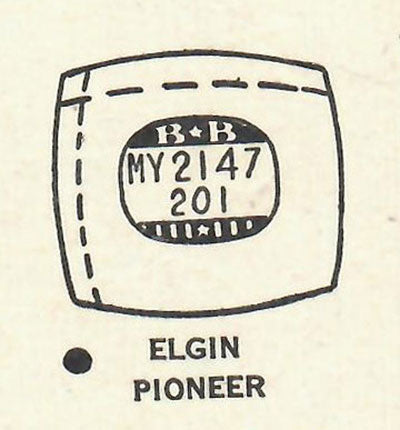 ELGIN : 6707 - Cushion 21.4mm x 20.1mm
