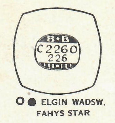 ELGIN - Cushion 22.6mm x 22.6mm