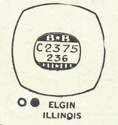 ELGIN & ILLINOIS - Cushion 23.7mm x 23.6mm DUREX