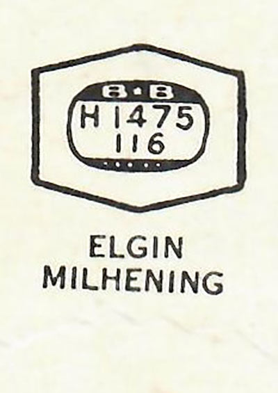 ELGIN - Hexagon 14.7mm x 11.6mm