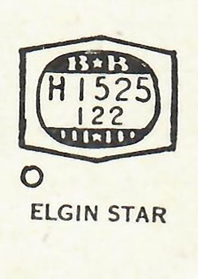 ELGIN - Hexagon 15.2mm x 12.2mm