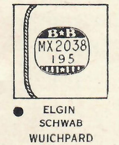 ELGIN - Rectangle 20.3mm x 19.5mm