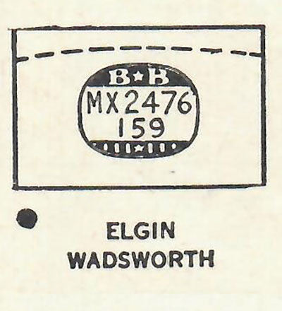 ELGIN - Rectangle 24.7mm x 15.9mm