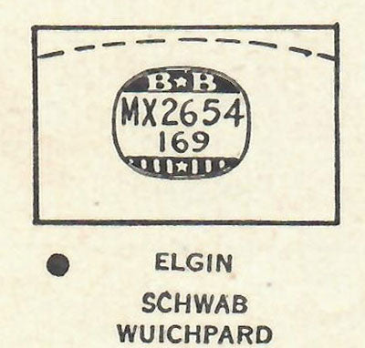 ELGIN - Rectangle 26.5mm x 16.9mm