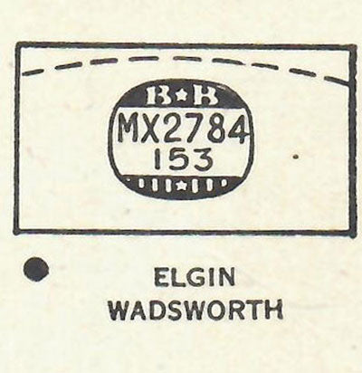 ELGIN - Rectangle 27.8mm x 15.3mm