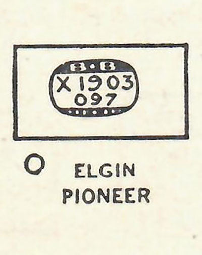 ELGIN - Rectangle 19.0mm x 9.7mm