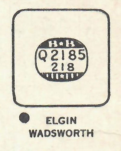 ELGIN - Square w/Radius Corners 21.8mm x 21.8mm