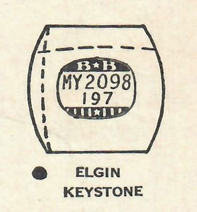 ELGIN : MULTIPLE MODELS - Tonneau 20.9mm x 19.7mm