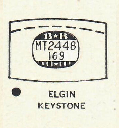 ELGIN : 4507 - Tonneau 24.4mm x 16.9mm DUREX