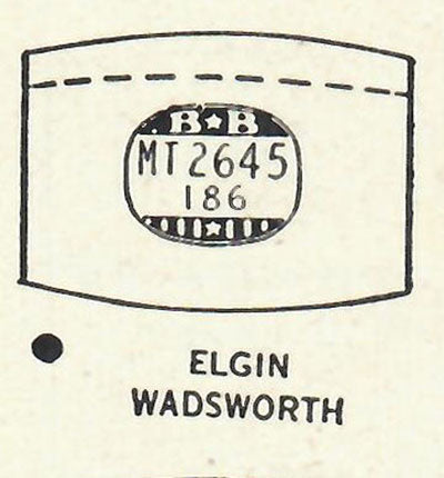 ELGIN - Tonneau 26.4mm x 18.6mm