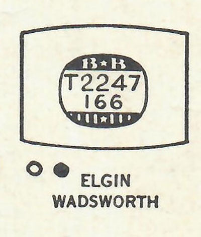 ELGIN : GLADIATOR & NORMAN - Tonneau 22.4mm x 16.6mm DUREX