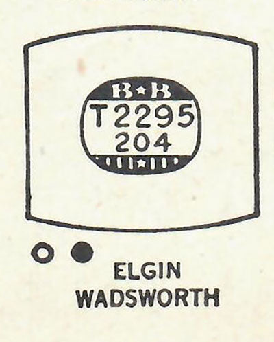 ELGIN - Tonneau 22.9mm x 20.4mm DUREX