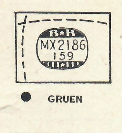 GRUEN - Rectangle 21.8mm x 15.9mm