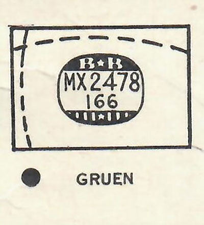 GRUEN : CURVEX-CENTENNIAL (AND OTHERS) - Rectangle 24.7mm x 16.6mm DUREX