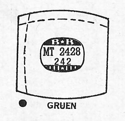 GRUEN : MULTIPLE MODELS - Tonneau 24.2mm x 24.2mm