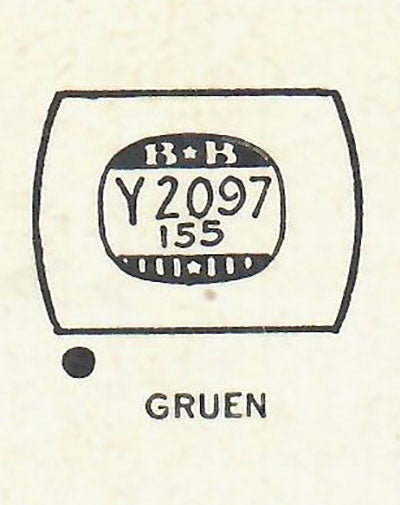 GRUEN : 400/298 - Tonneau 20.9mm x 15.5mm