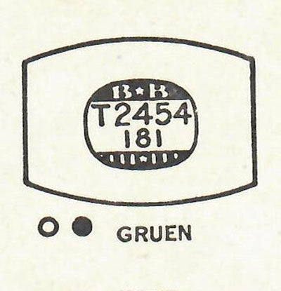 GRUEN - Tonneau 24.5mm x 18.1mm PLANEX