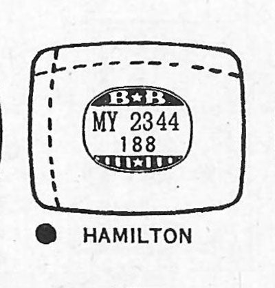 HAMILTON : JEFFREY - Cushion w/Radius Corners 23.4mm x 18.8mm