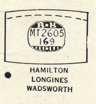 HAMILTON & LONGINES - Tonneau 26.0mm x 16.9mm