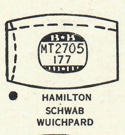 HAMILTON - Tonneau 27.0mm x 17.7mm