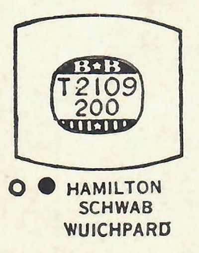 HAMILTON - Tonneau 21.0mm x 20.0mm DUREX