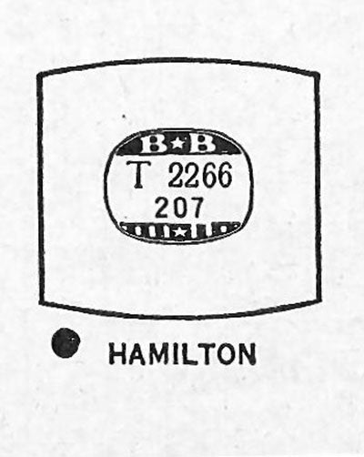 HAMILTON : AUSTIN - Tonneau 22.6mm x 20.7mm DUREX