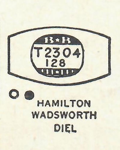 HAMILTON : CHEVY CHASE - Tonneau 23.0mm x 12.8mm