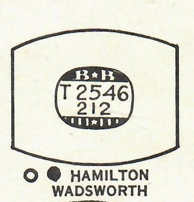 HAMILTON - Tonneau 25.4mm x 21.2mm