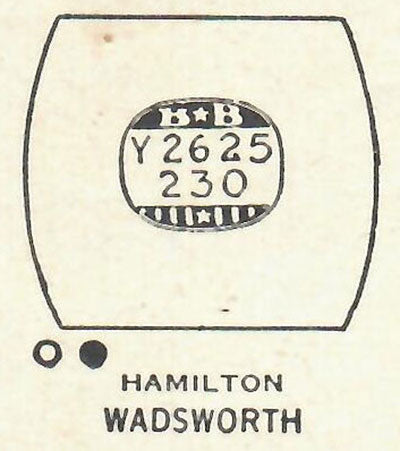HAMILTON - Tonneau 26.2mm x 23.0mm