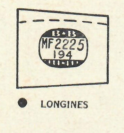 LONGINES : MULTIPLE MODELS - Fancy 22.2mm x 19.4mm