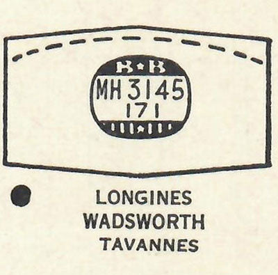 LONGINES - Hexagon 31.4mm x 17.1mm