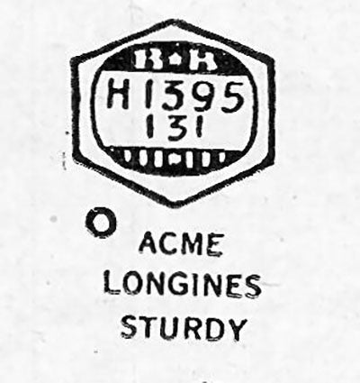LONGINES - Hexagon 13.9mm x 13.1mm