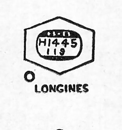 LONGINES : MIGNON - Hexagon 14.4mm x 11.3mm