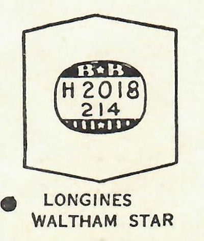LONGINES & WALTHAM - Hexagon 20.1mm x 21.4mm