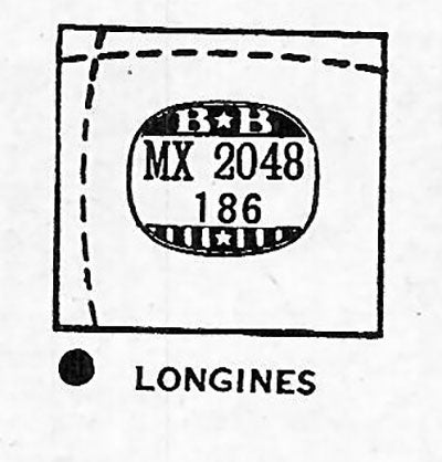 LONGINES : PRESIDENT TAFT - Rectangle 20.4mm x 18.6mm