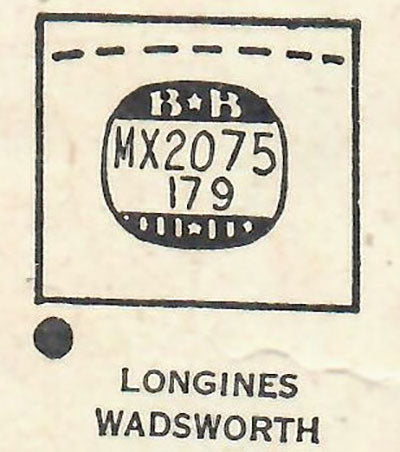 LONGINES - Rectangle 20.7mm x 17.9mm