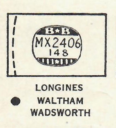 LONGINES & WALTHAM - Rectangle 24.0mm x 14.8mm