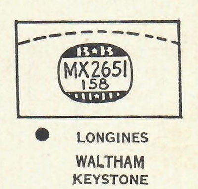 LONGINES & WALTHAM - Rectangle 26.4mm x 15.8mm